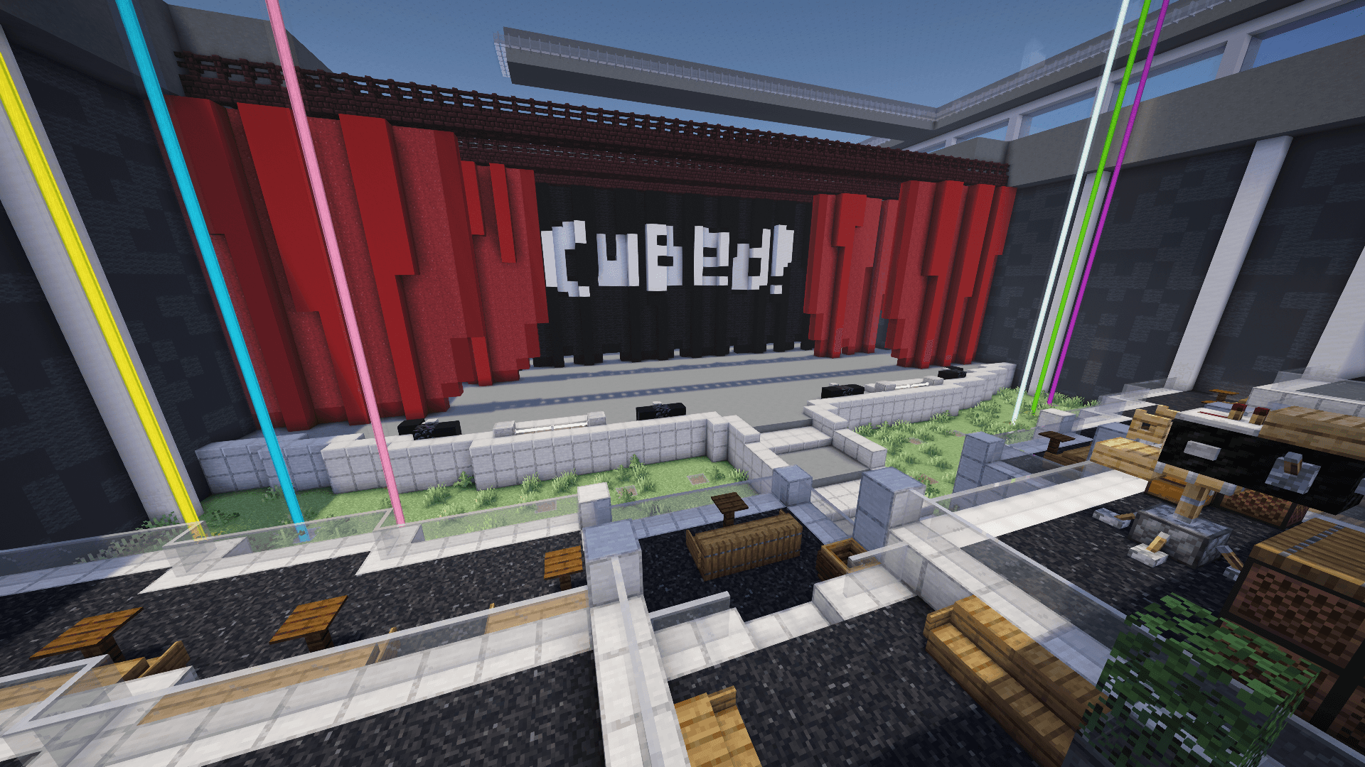 A panel at Cubed!